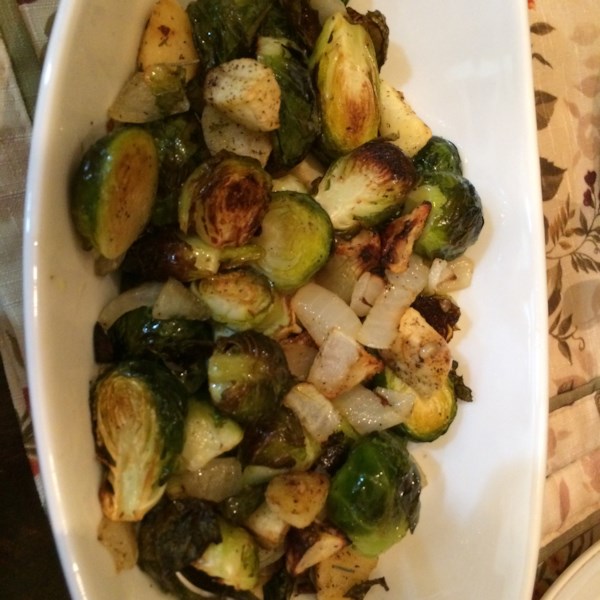 Roasted Apples and Brussels Sprouts Photos - Allrecipes.com
