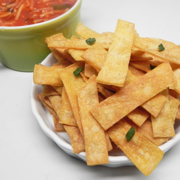 How To Make Corn Tortilla Strips For Soup