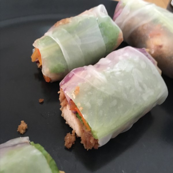 Thai Chicken Spring Rolls Photos