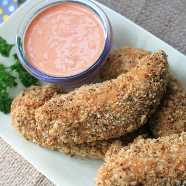 Baked Panko Crusted Chicken Tenders Photos 0952