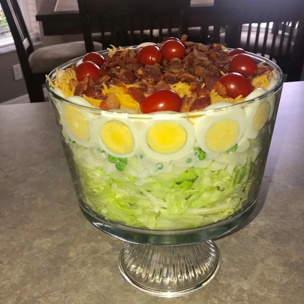 Easy Seven Layer Vegetable Salad Photos - Allrecipes.com