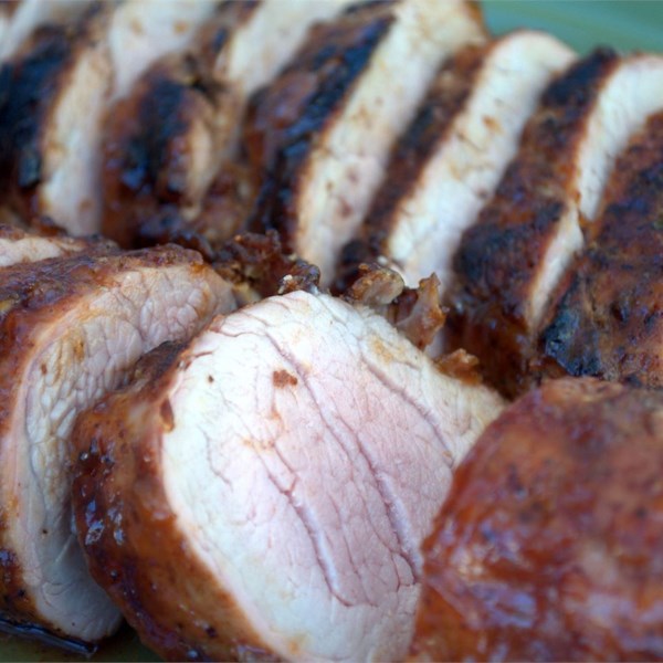 Chili Rubbed Pork Tenderloin With Apricot Ginger Glaze Photos ...