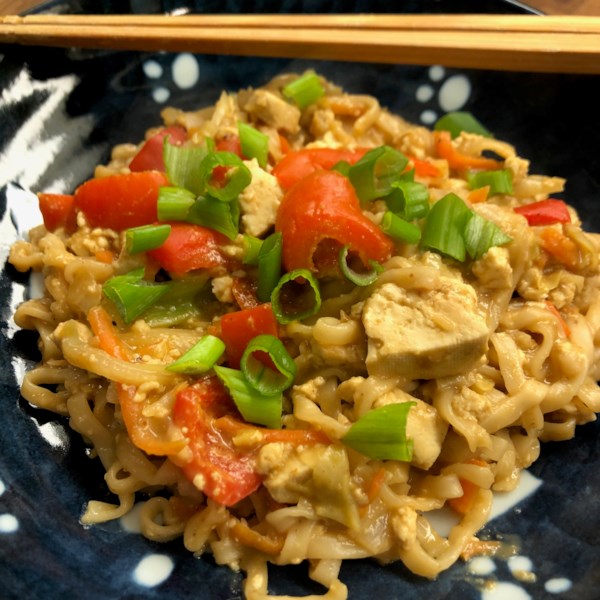 Vegetarian Udon Noodles with Peanut Sauce Photos - Allrecipes.com