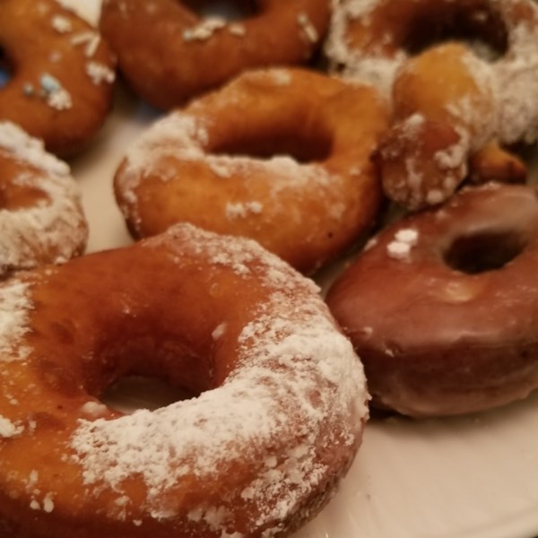 Crispy And Creamy Doughnuts Photos Allrecipes Com