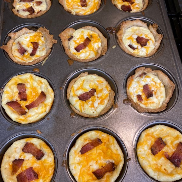 Bacon Quiche Tarts Photos - Allrecipes.com