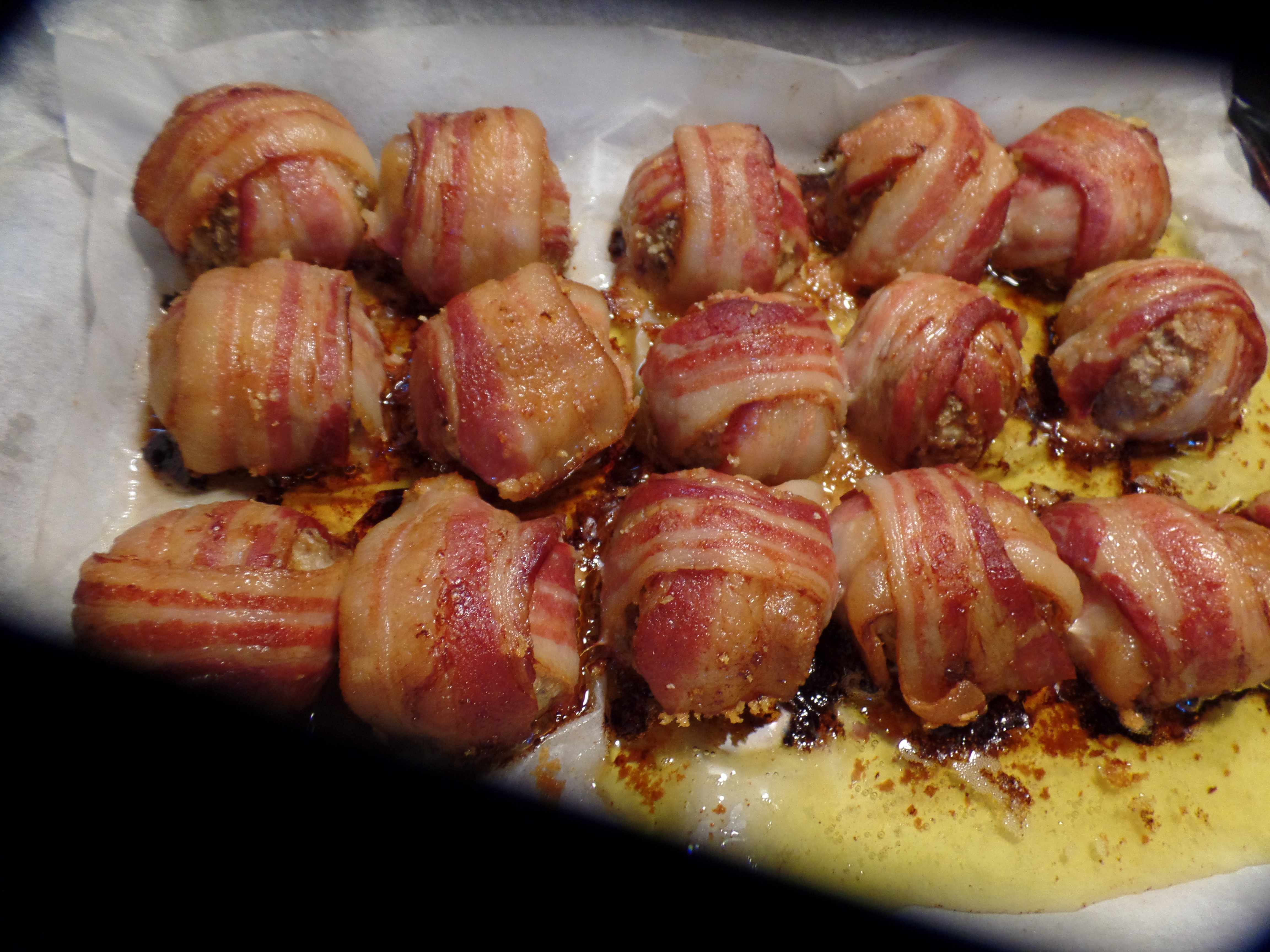 Giant Bacon Wrapped Meatballs Recipe Allrecipes