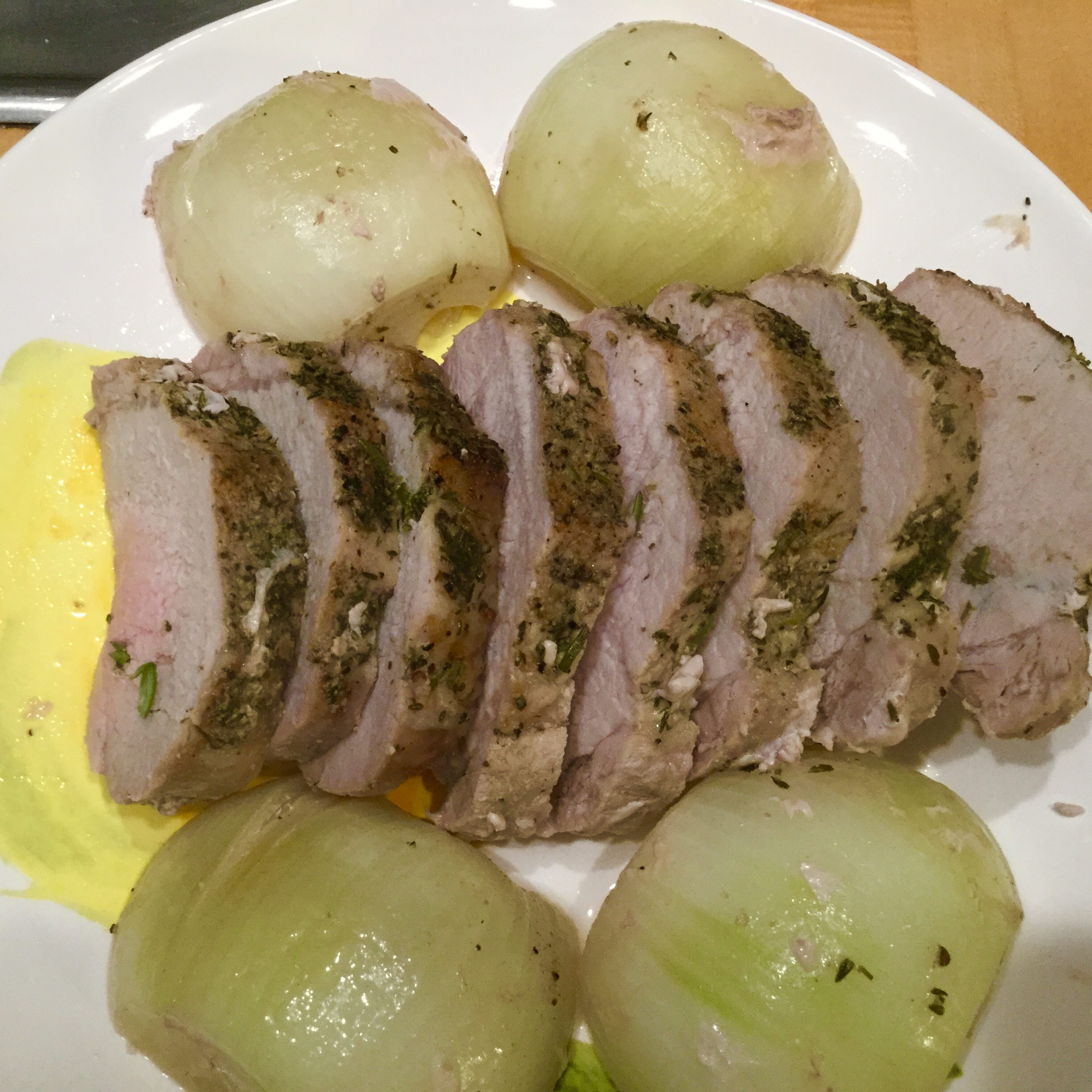 Schweineruckbraten Microwave Loin Of Pork Recipe Allrecipes