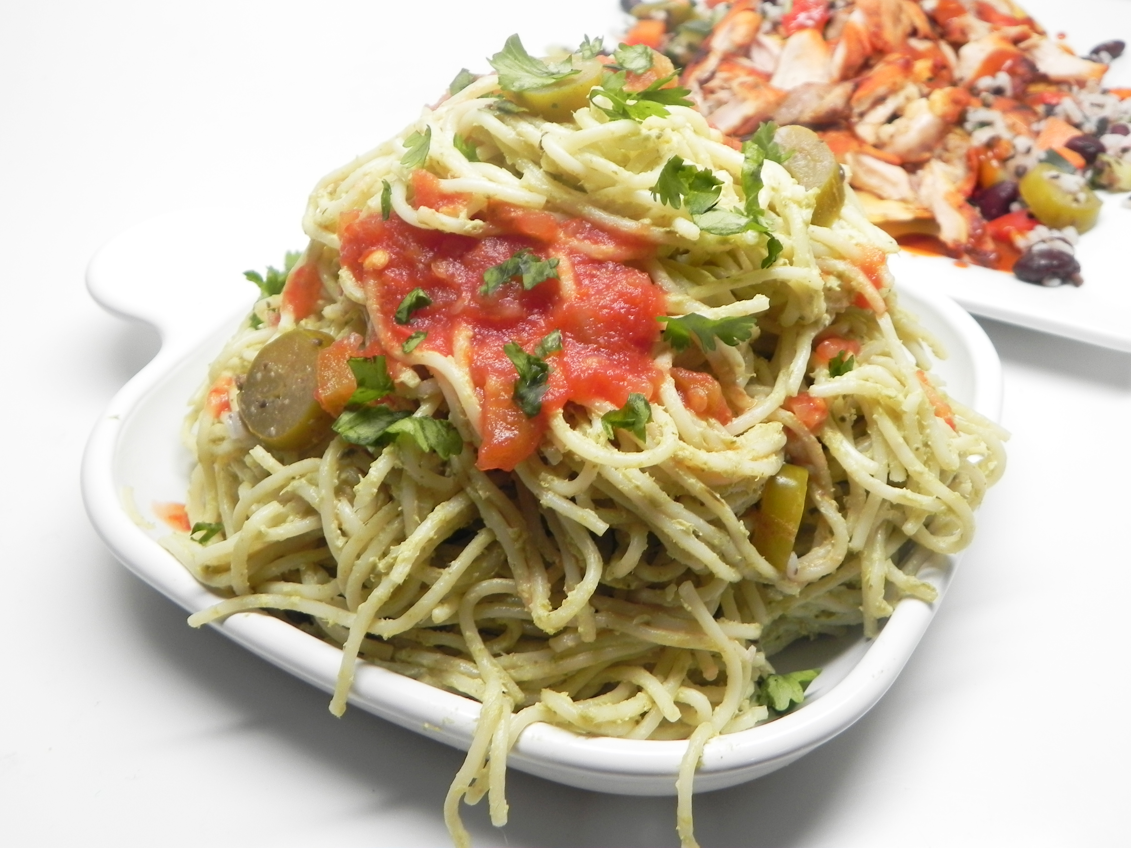 Green Spaghetti image