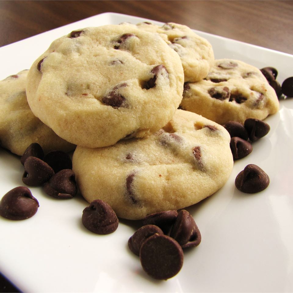 Tina's Shortbread Chocolate Chip Cookies