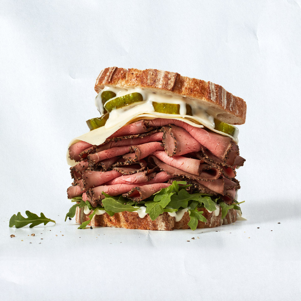 Stacked High Roast Beef Sandwich Allrecipes