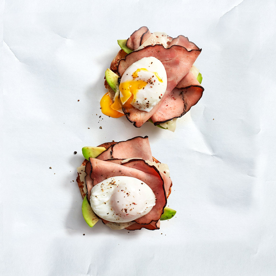 Croque Madame with Poached Eggs image