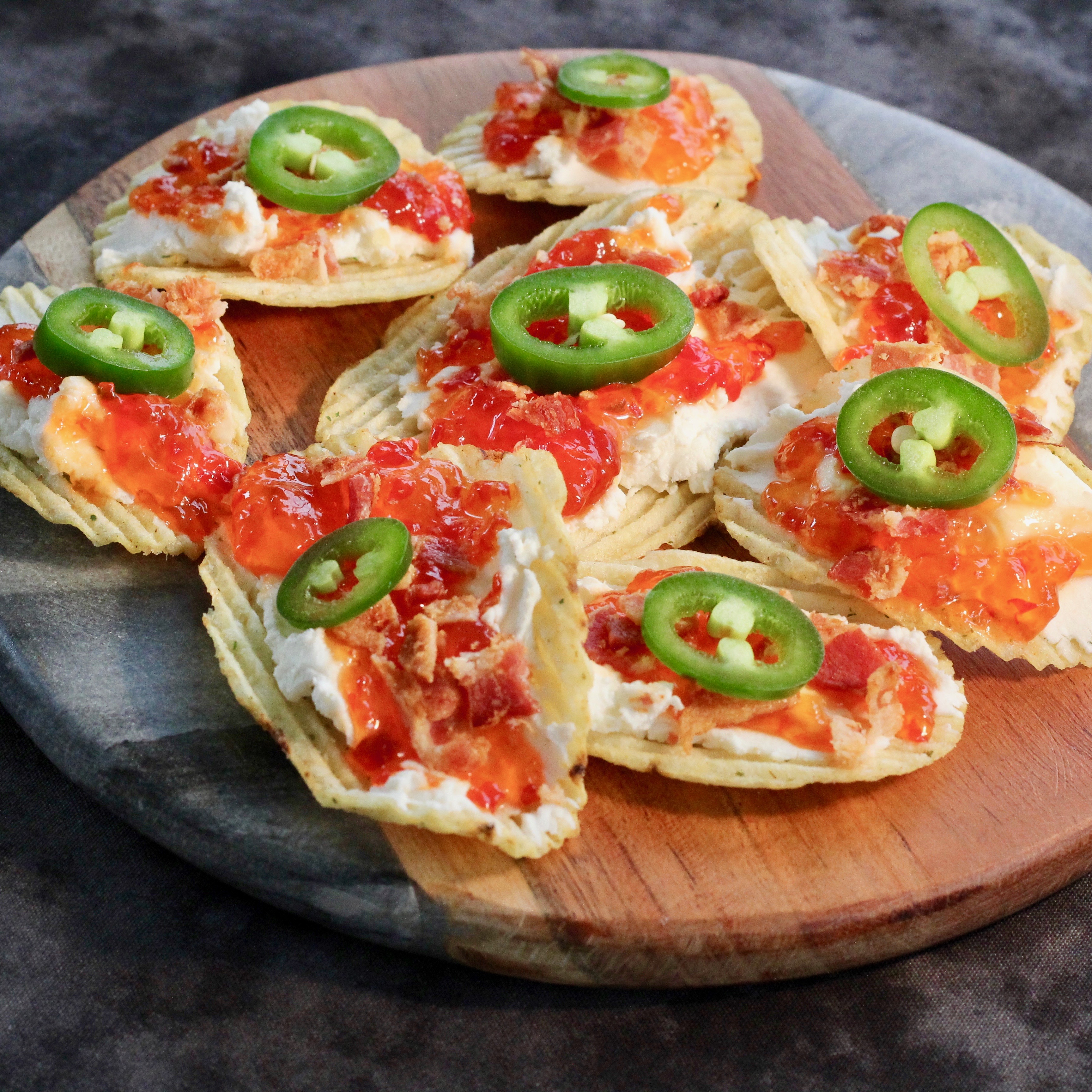 Hot Pepper Jelly Chips_image