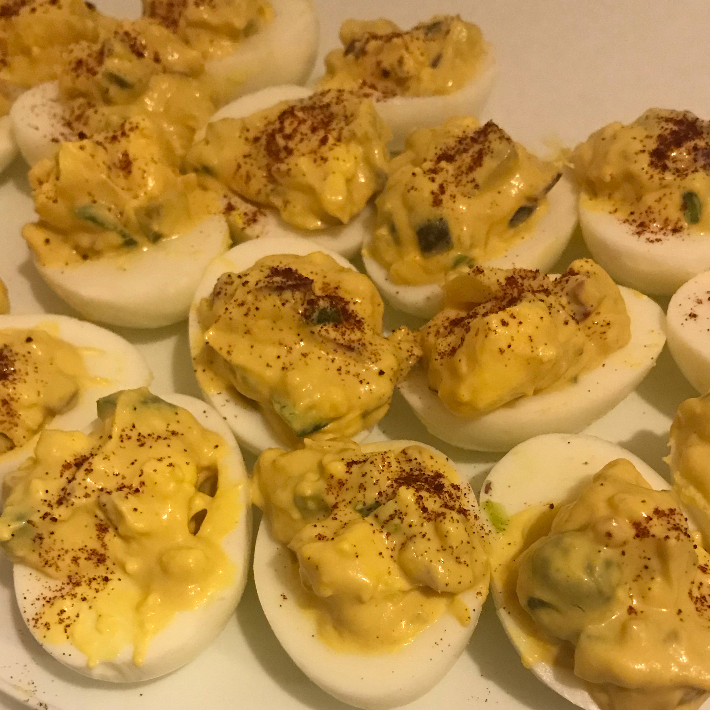 Deviled Eggs - Mexican Devils! Recipe | Allrecipes