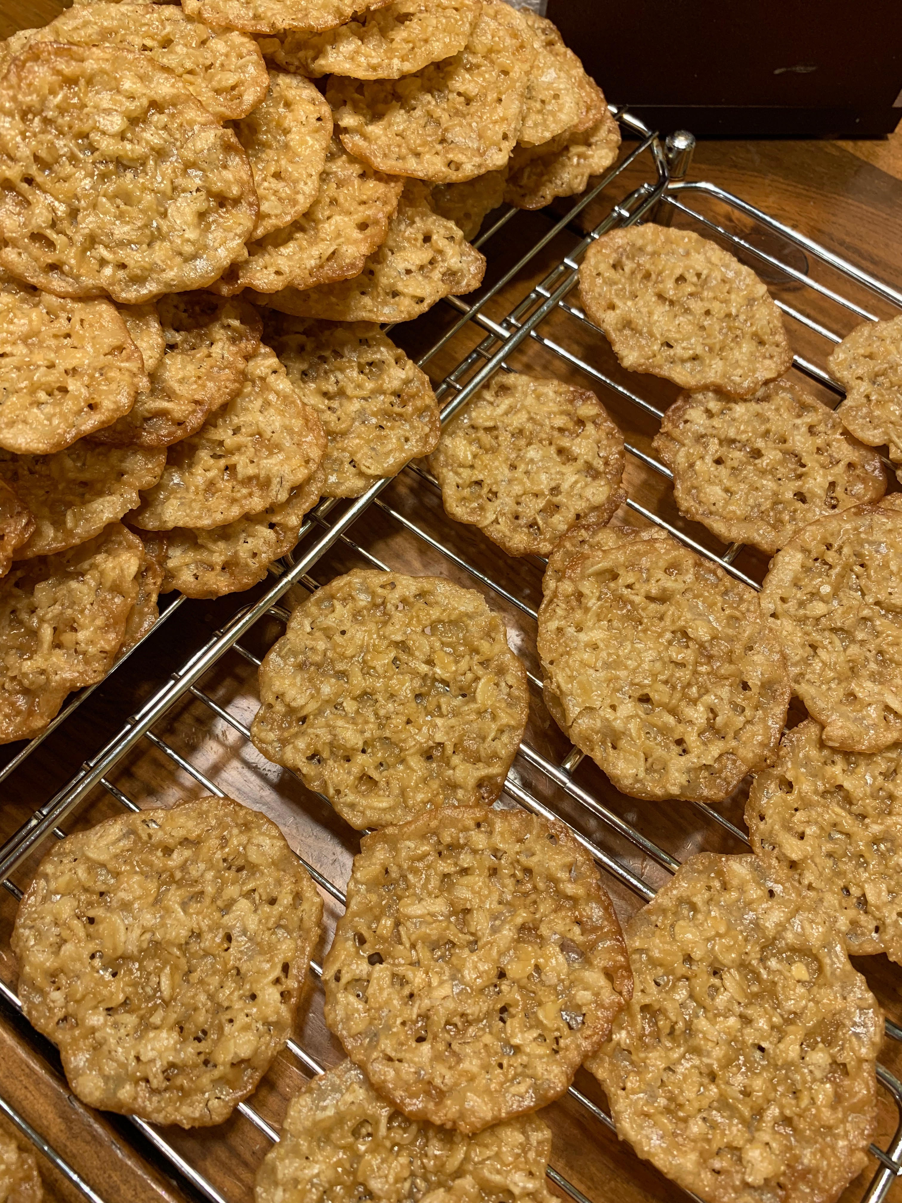My Nana S Lace Cookies Recipe Allrecipes