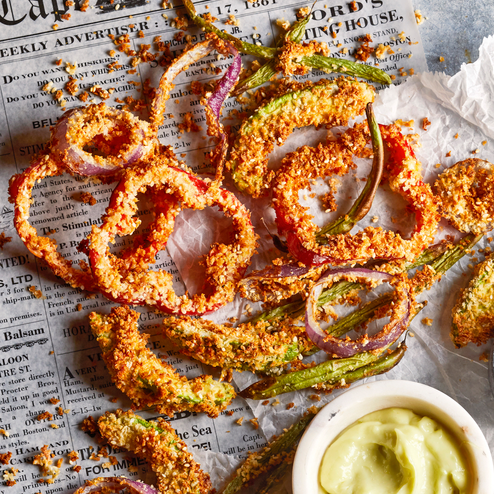 Air-Fryer Tempura Veggies_image