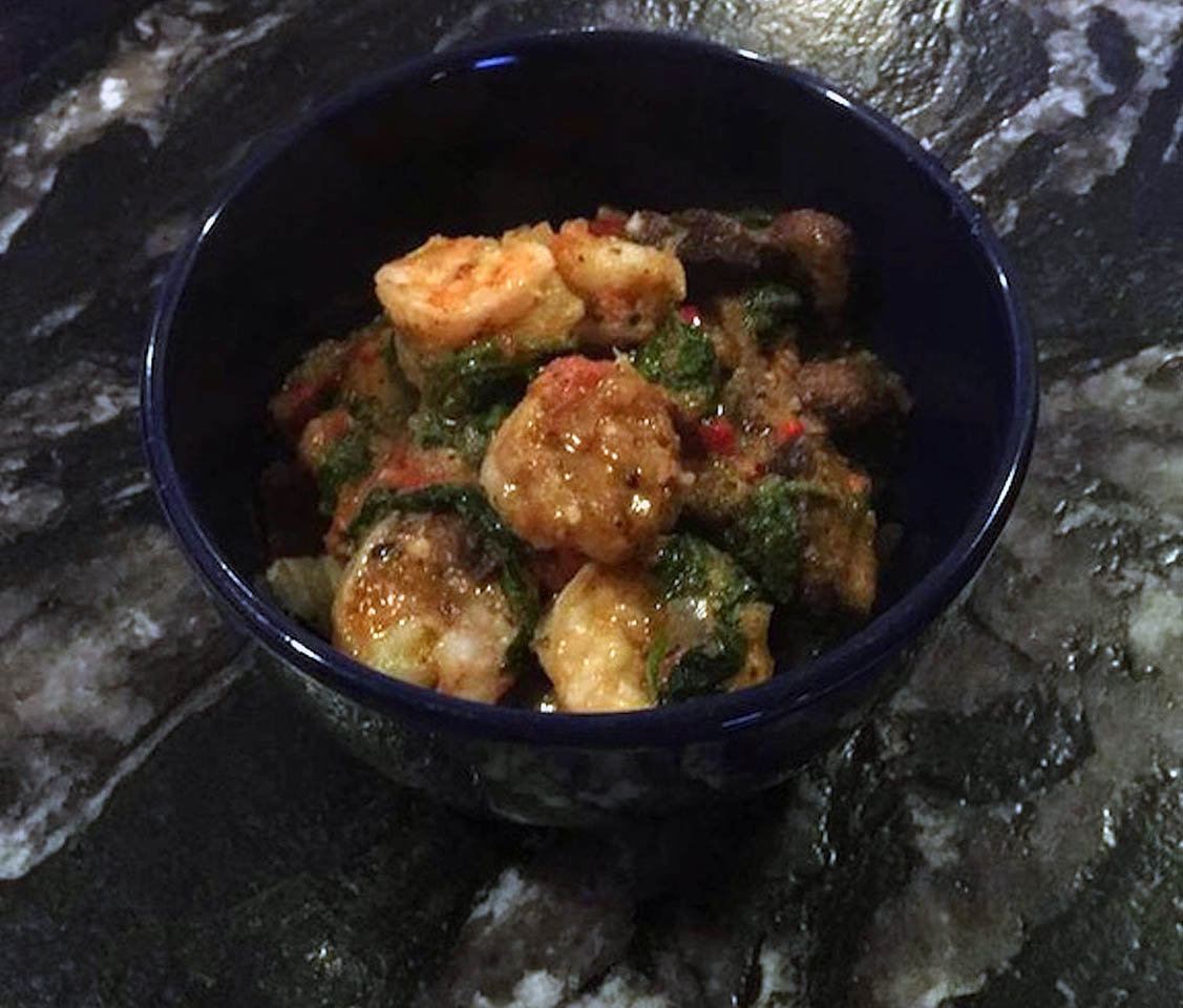 Shrimp Saute on Cauliflower Rice image