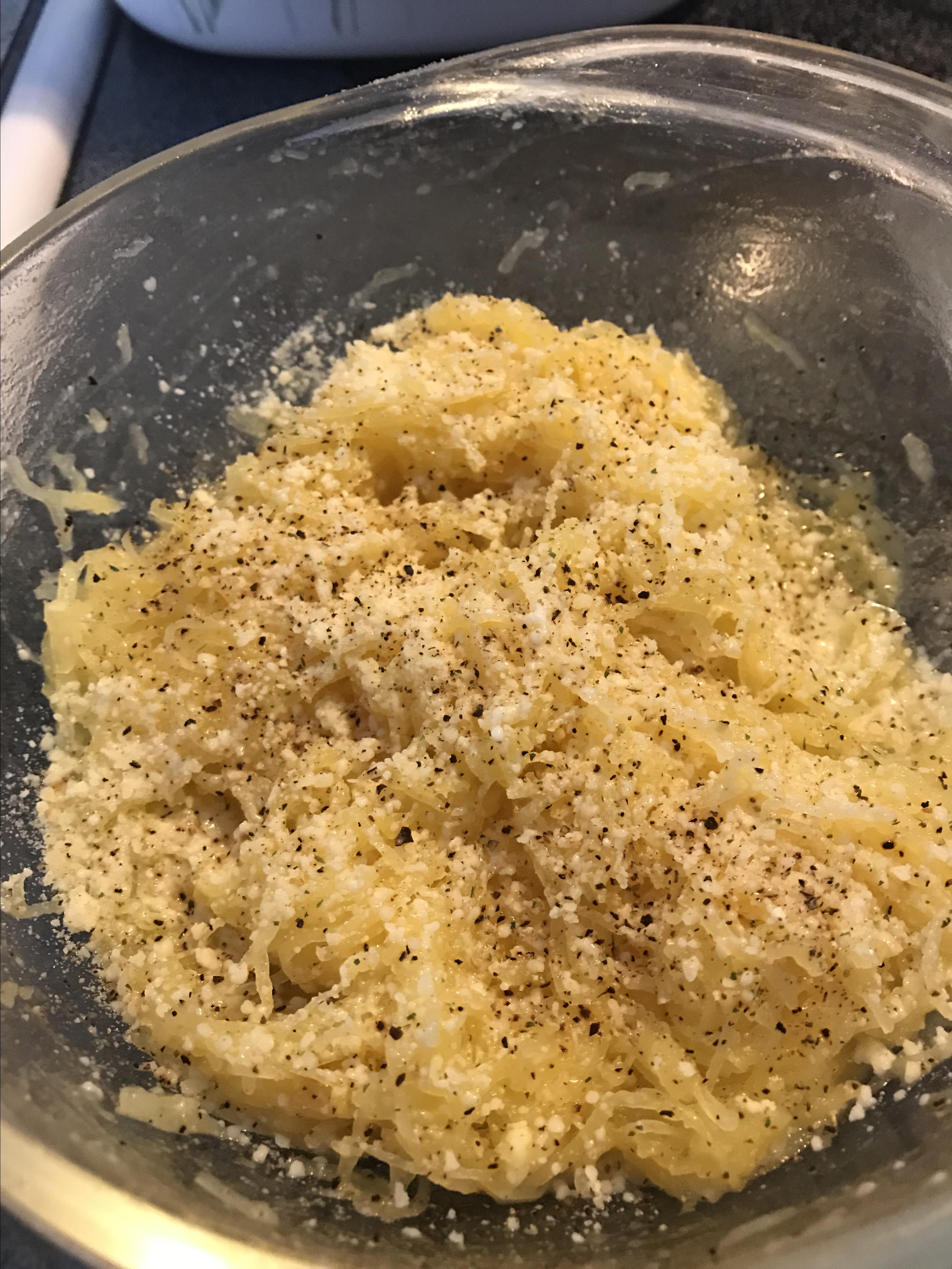 Easy Spaghetti Squash Spaghetti Recipe Allrecipes