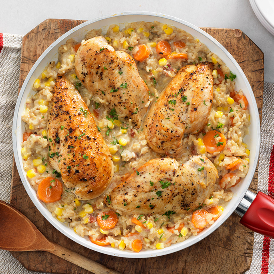 CAMPBELL'S® Smoky Maple Chicken & Rice_image