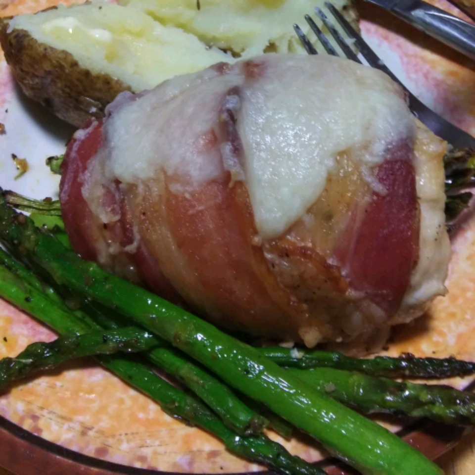 Bacon-Wrapped Chicken Thighs Smothered and Stuffed with Awesome image