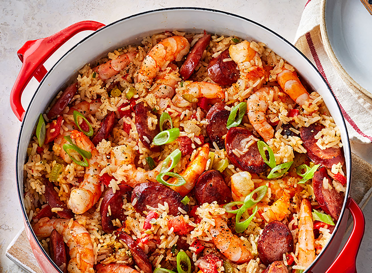 Shrimp And Smoked Sausage Jambalaya Allrecipes