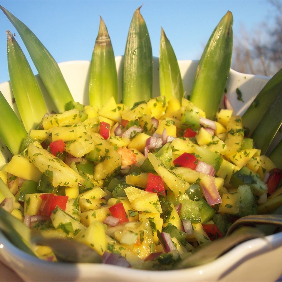 Tropical Mango and Pineapple Paradise Salsa_image