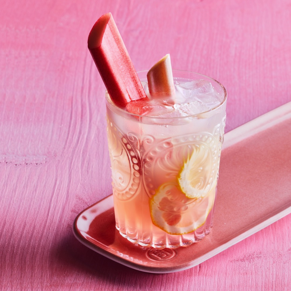 Homemade Rhubarb Lemonade image