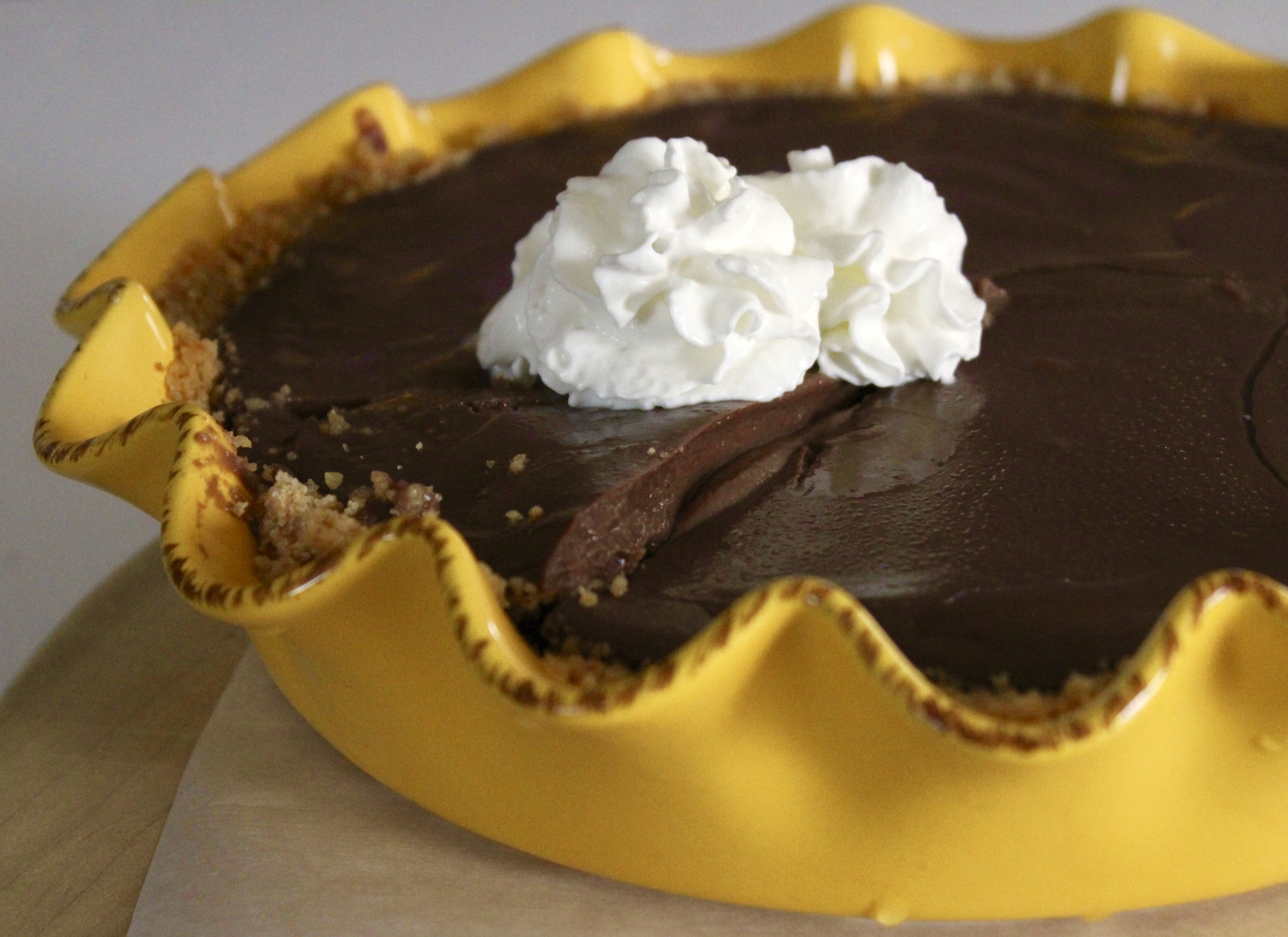 No-Bake Chocolate Pie_image
