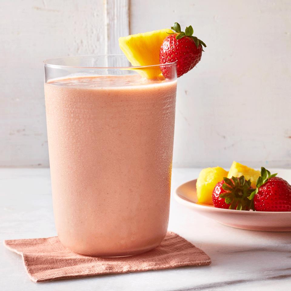 Strawberry Pineapple Smoothie Recipe Eatingwell