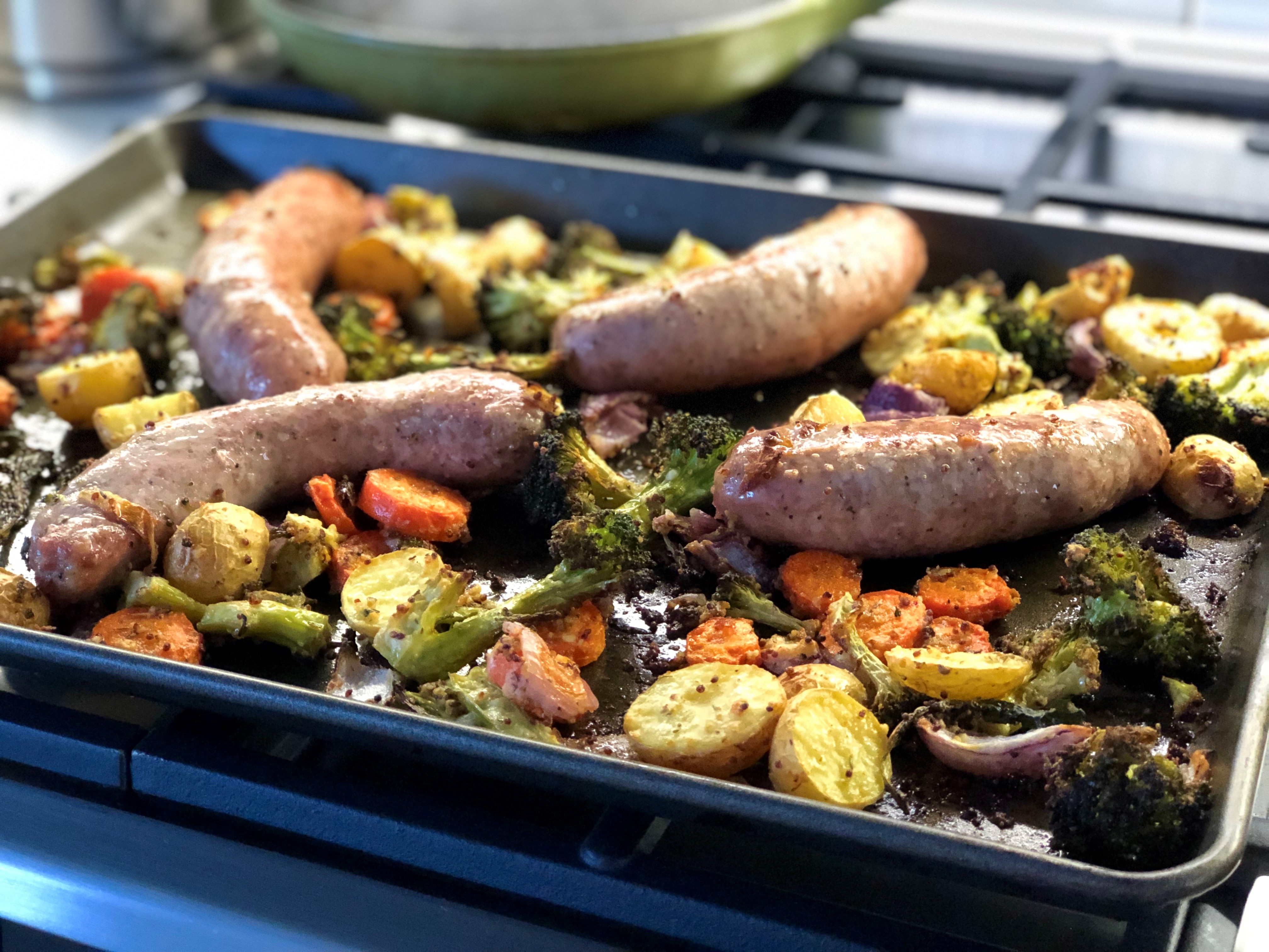 Sausage and Vegetable Sheet Pan Dinner_image