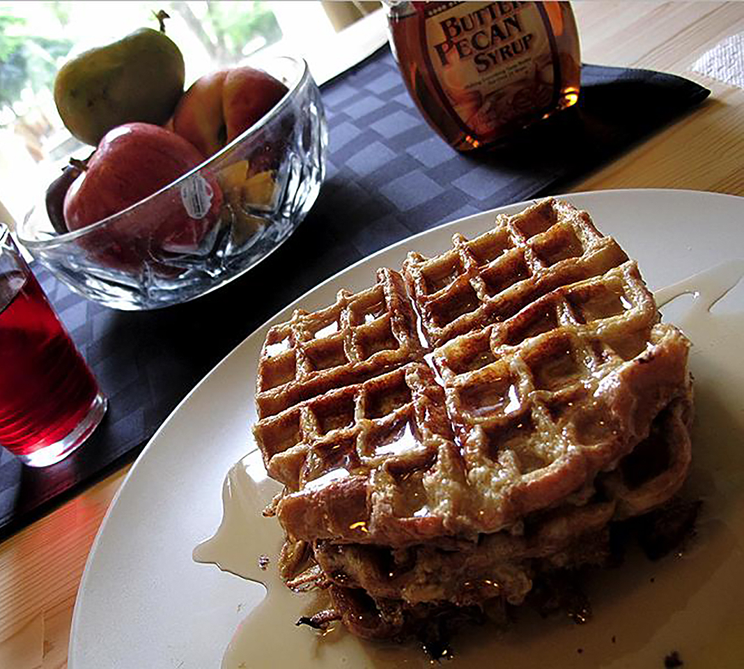 Cinnamon and Sugar French Waffle Toast image