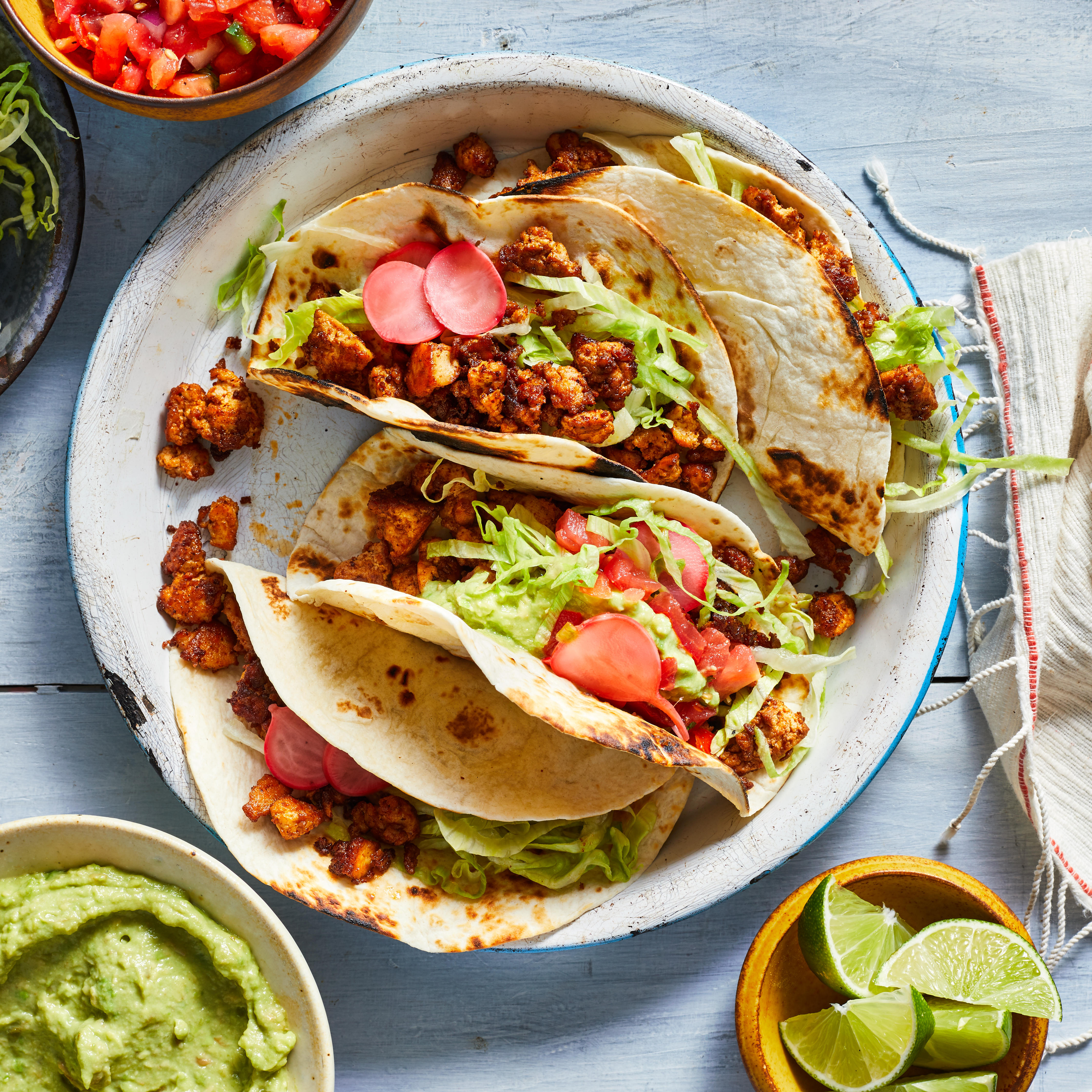Beefless Vegan Tacos Recipe | EatingWell