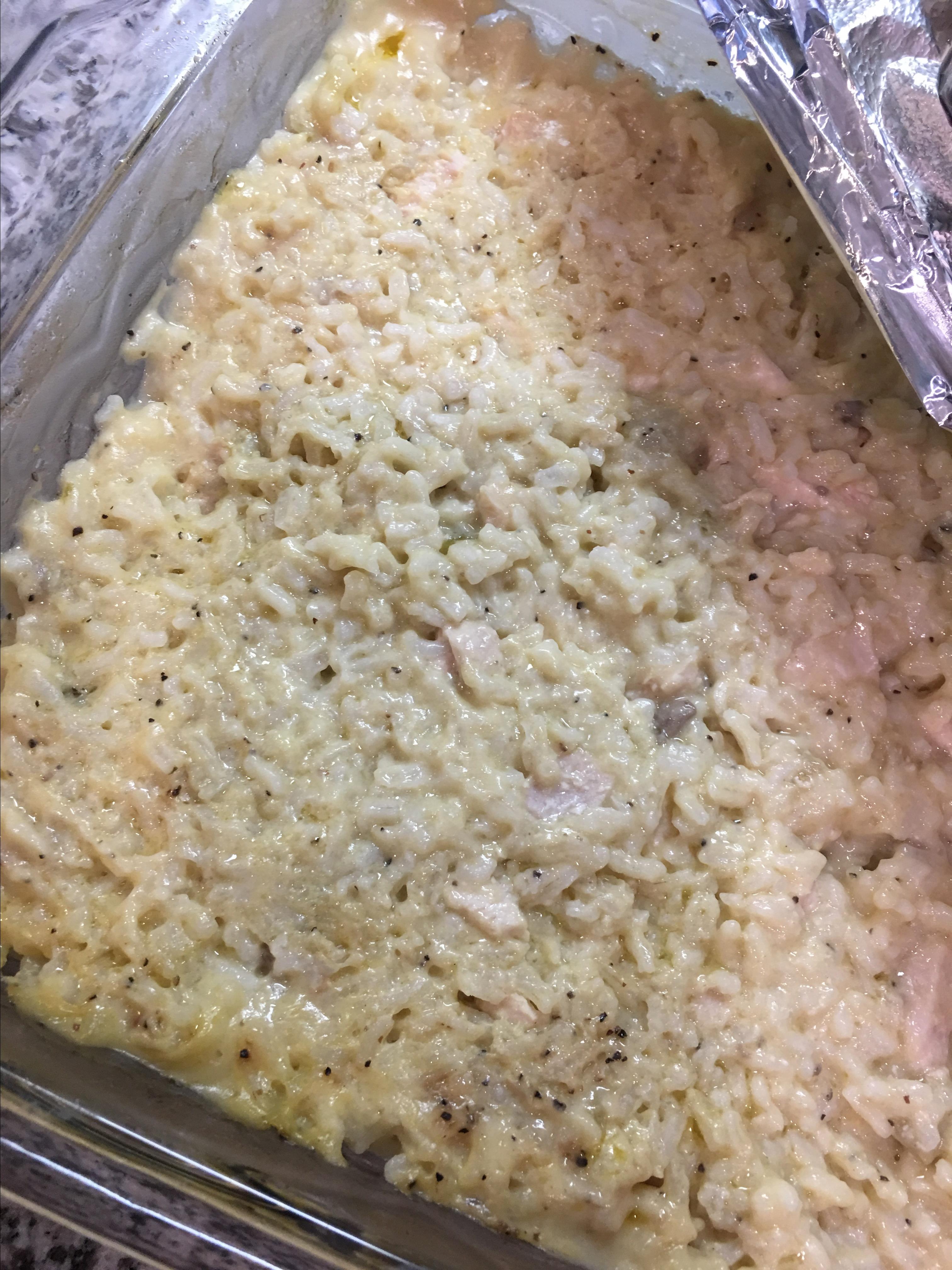 chicken and rice casserole ten thumbs up