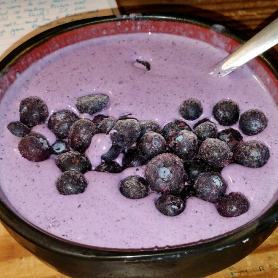 Overnight Oats Blueberry Smoothie Bowl Recipe Allrecipes