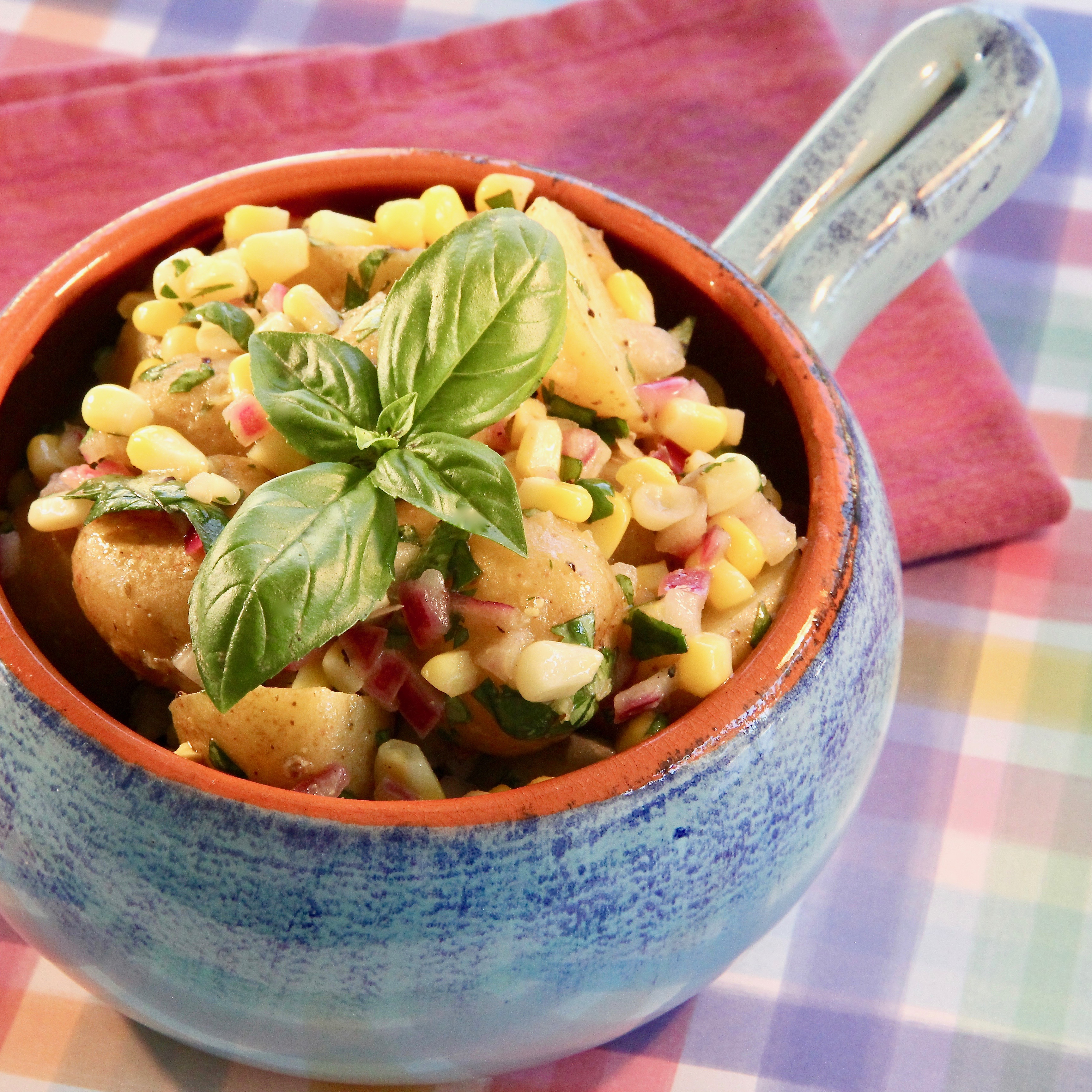 Corn & Potato Salad image