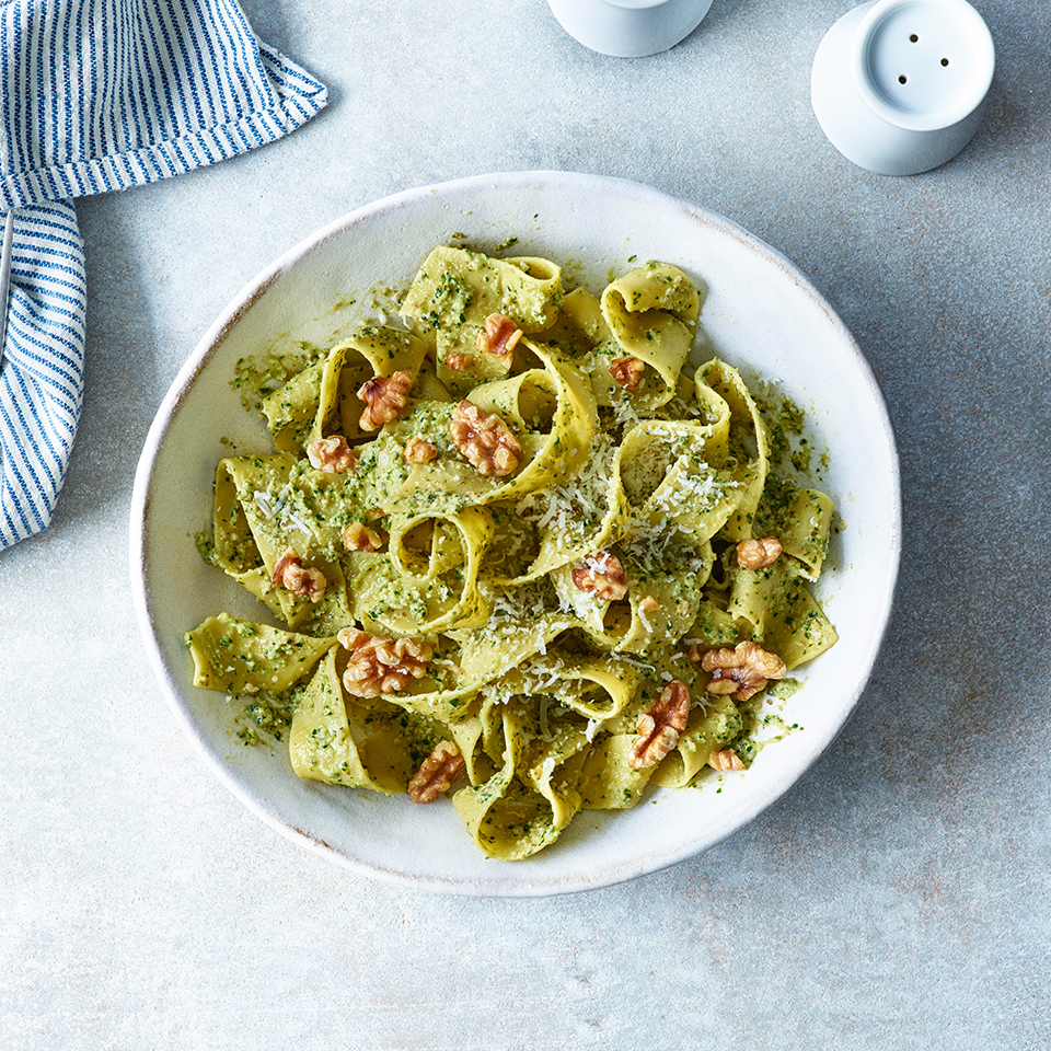 Pappardelle with California Walnut Pesto_image