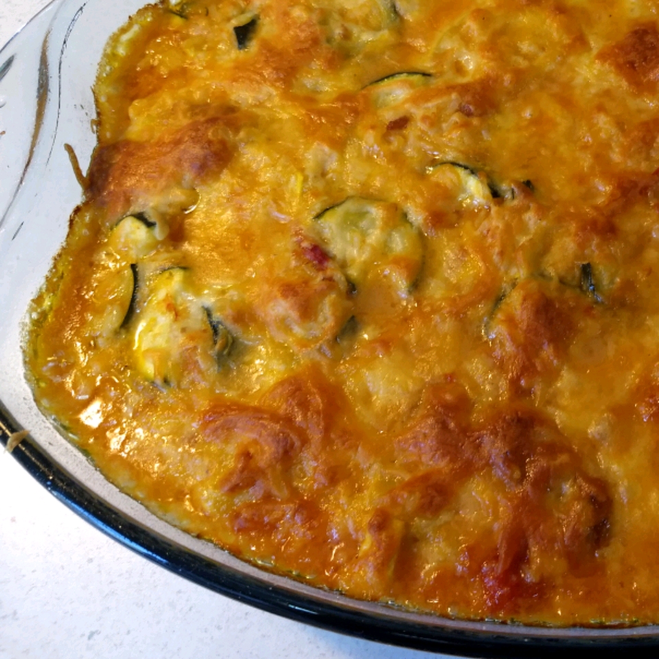 Cheesy Sausage Zucchini Casserole Recipe | Allrecipes