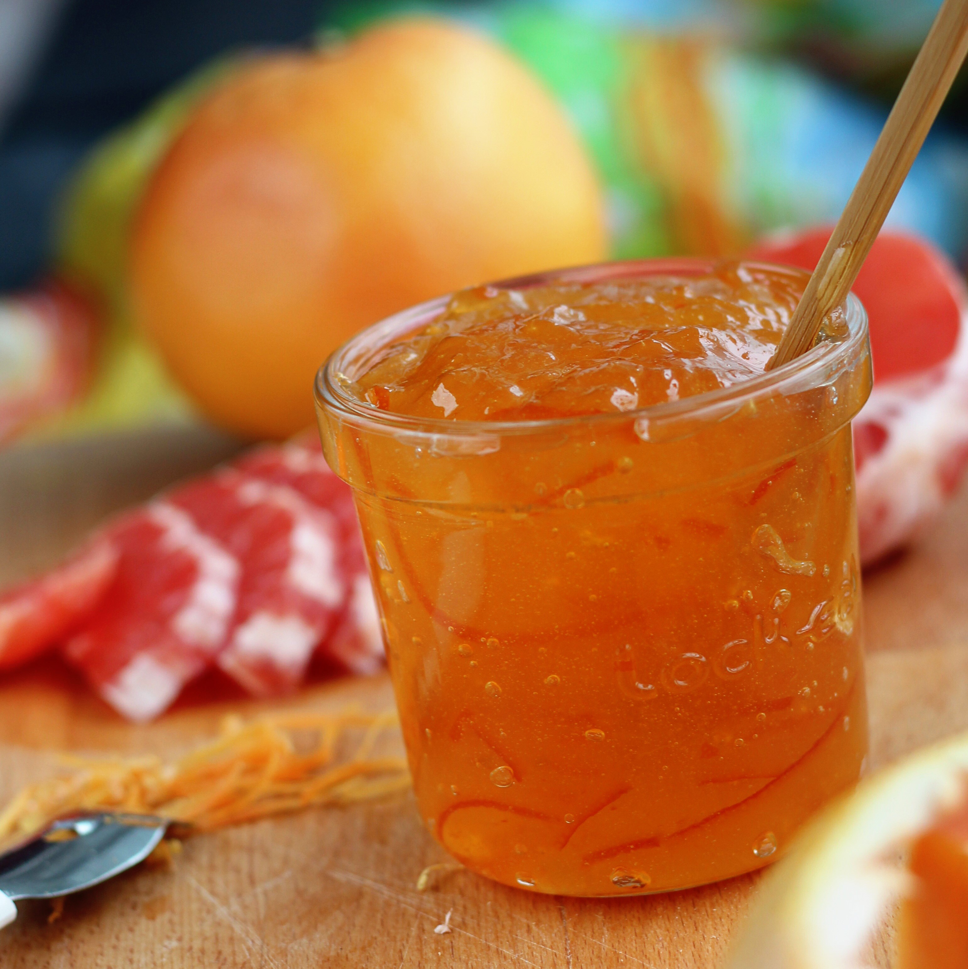 tangerine juice marmalade with pectin