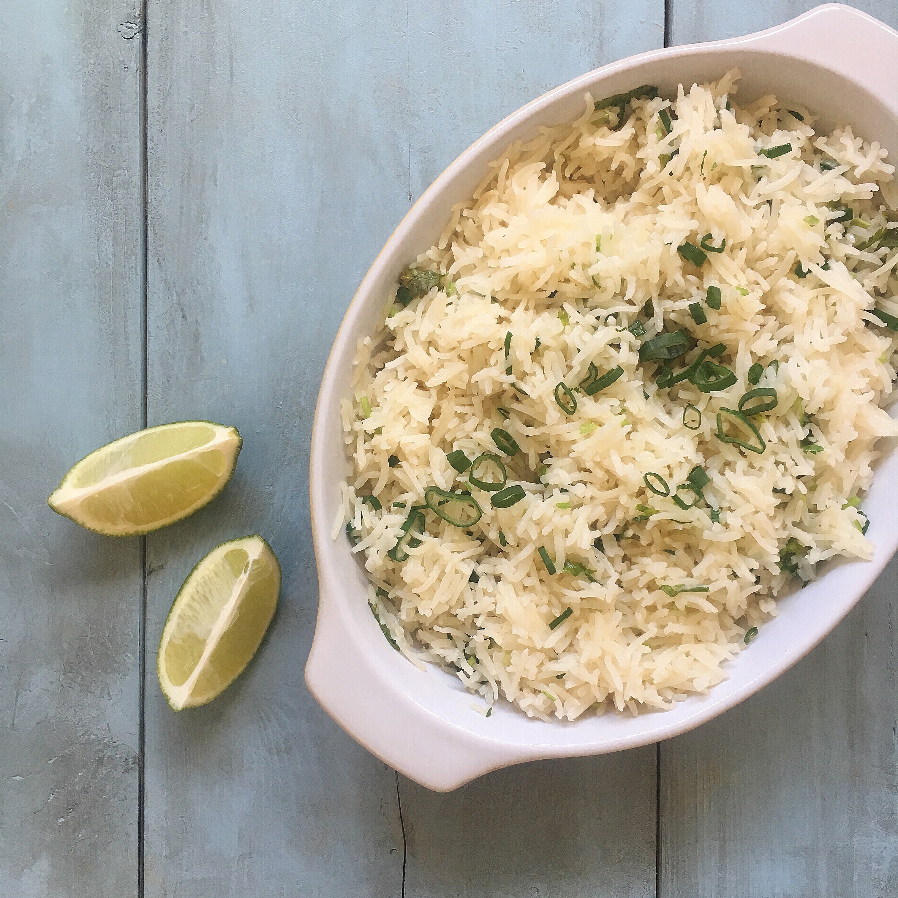 Coconut Water-Lime Rice Pilaf image