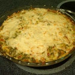 Italian Spinach-Cottage Cheese Pie Recipe | Allrecipes