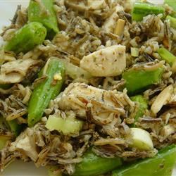 Chicken and Snap Pea Wild Rice Salad_image