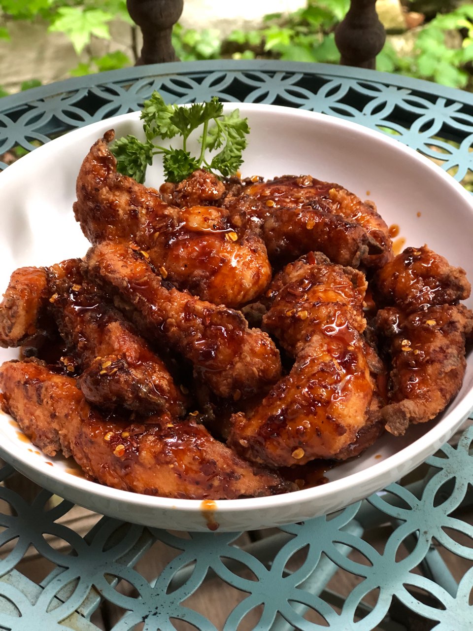 Sweet Korean Crispy Chicken Recipe Allrecipescom