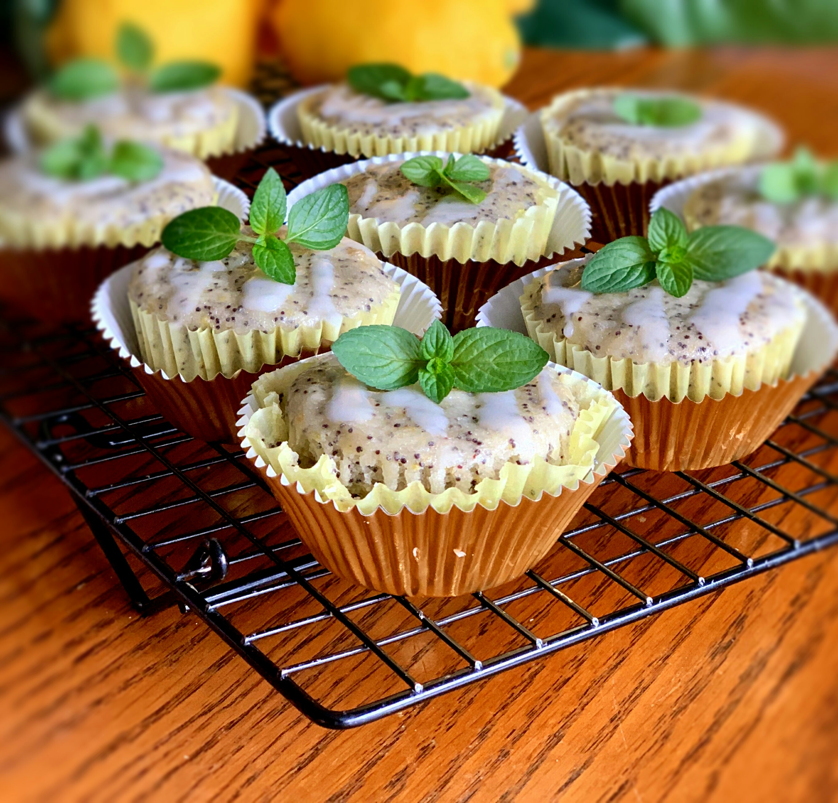 Vegan Lemon-Poppy Seed Muffins image