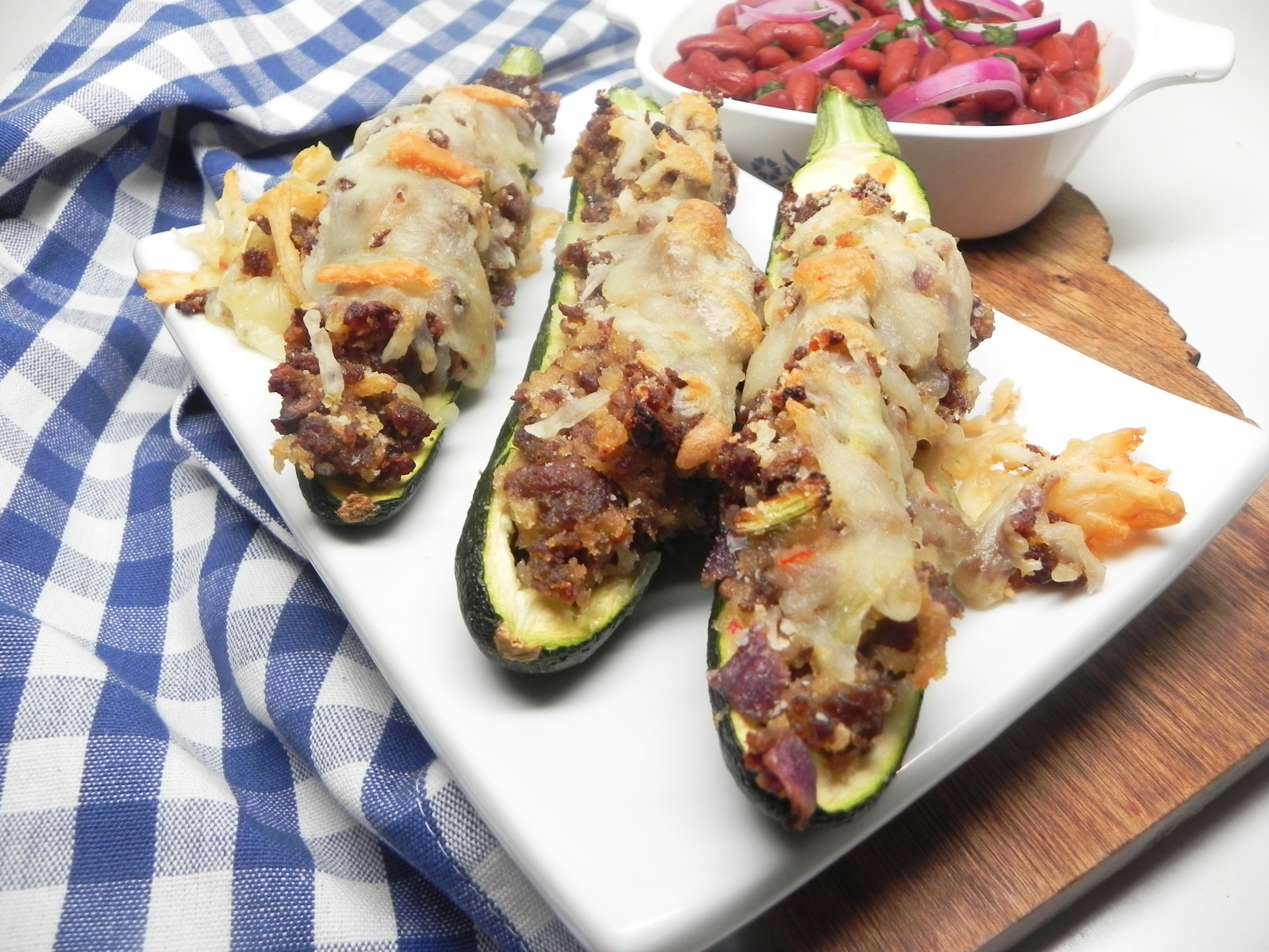 Sausage Stuffed Zucchini Boats Recipe Allrecipes