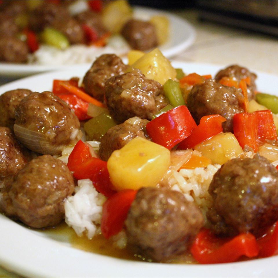 Lana's Sweet and Sour Meatballs image