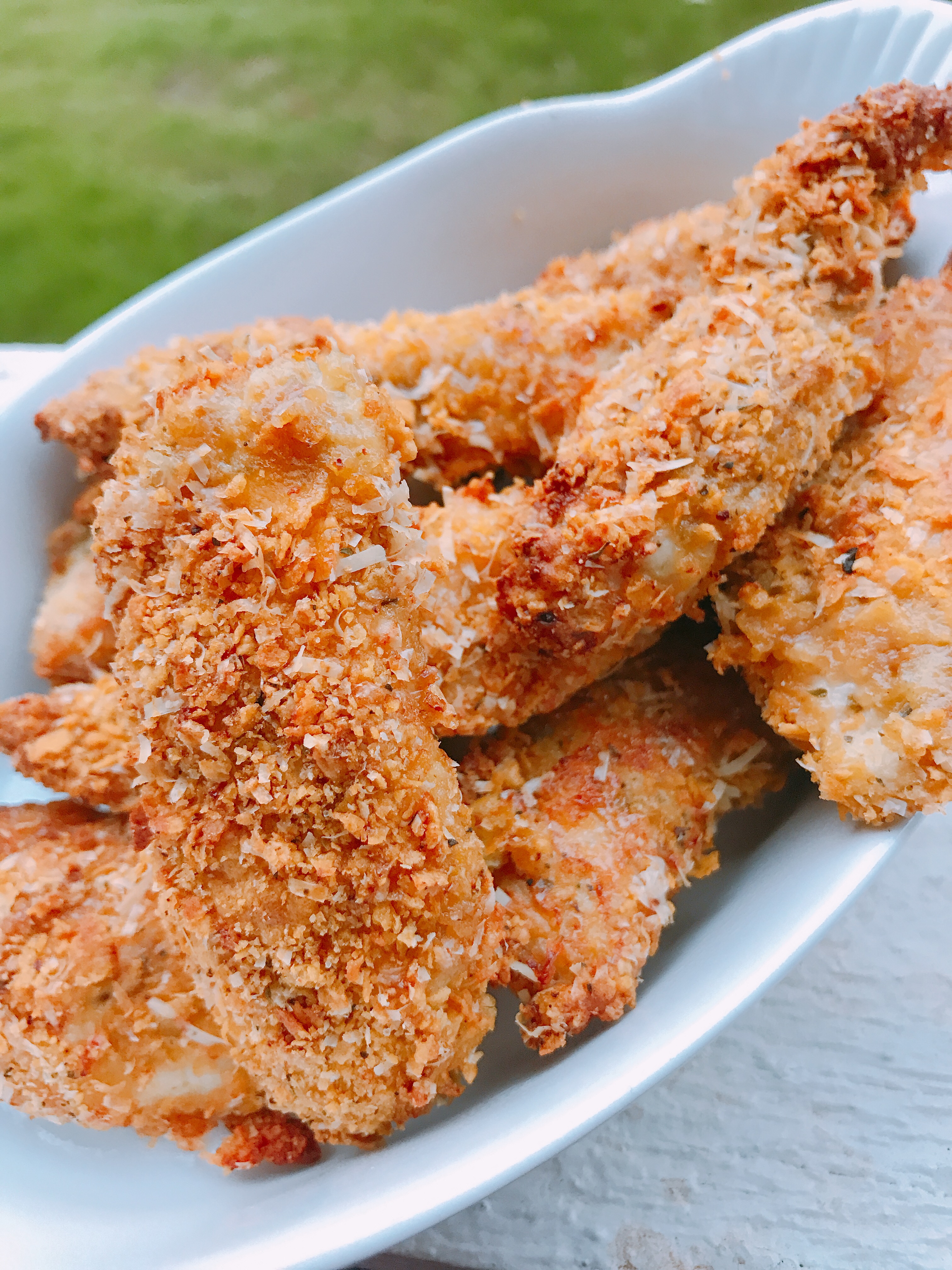 Air Fryer Cornflake Crusted Chicken Tenders Recipe Allrecipes