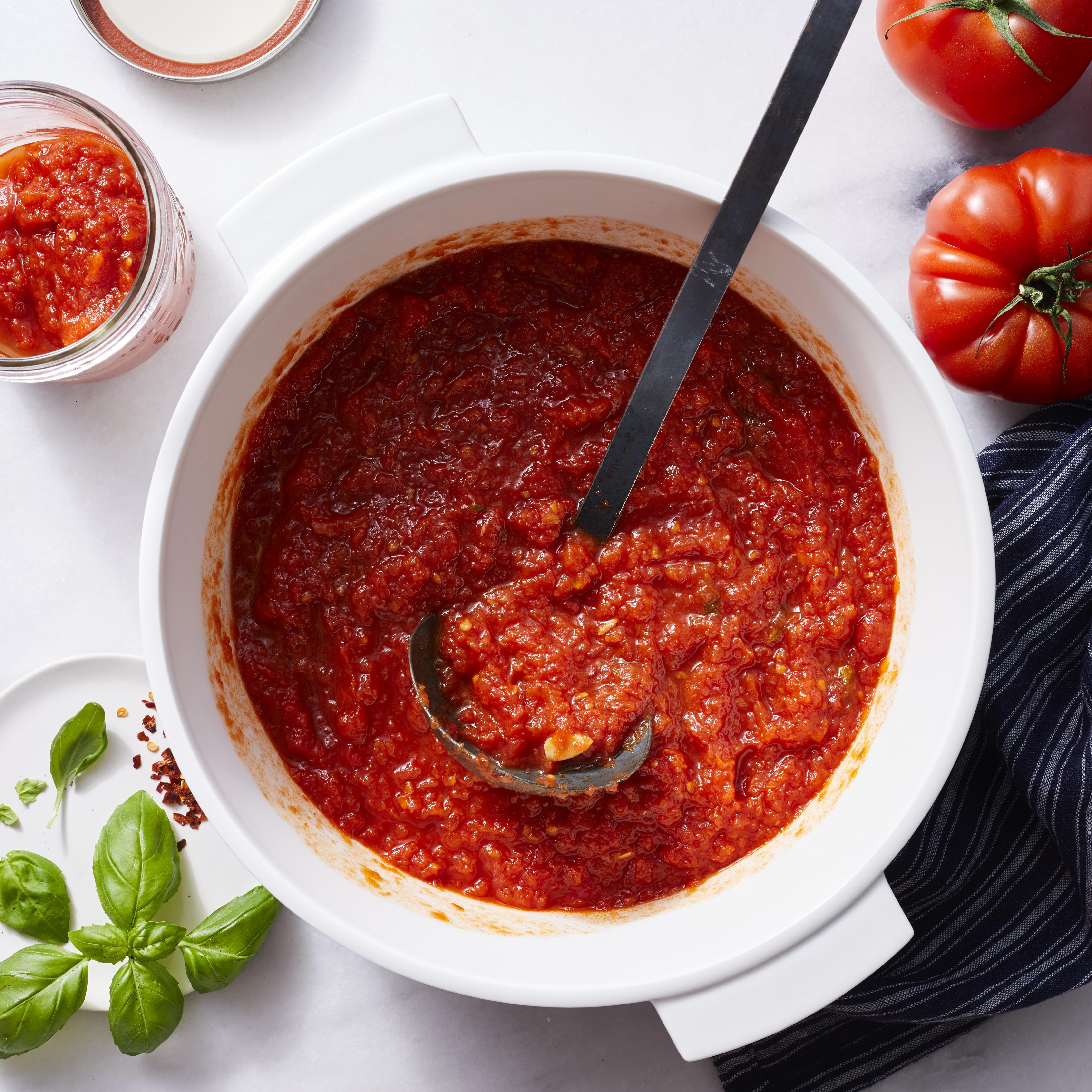 How do i make spaghetti sauce out of tomato sauce Homemade Spaghetti Sauce Fresh Tomatoes Favorite Family Recipes