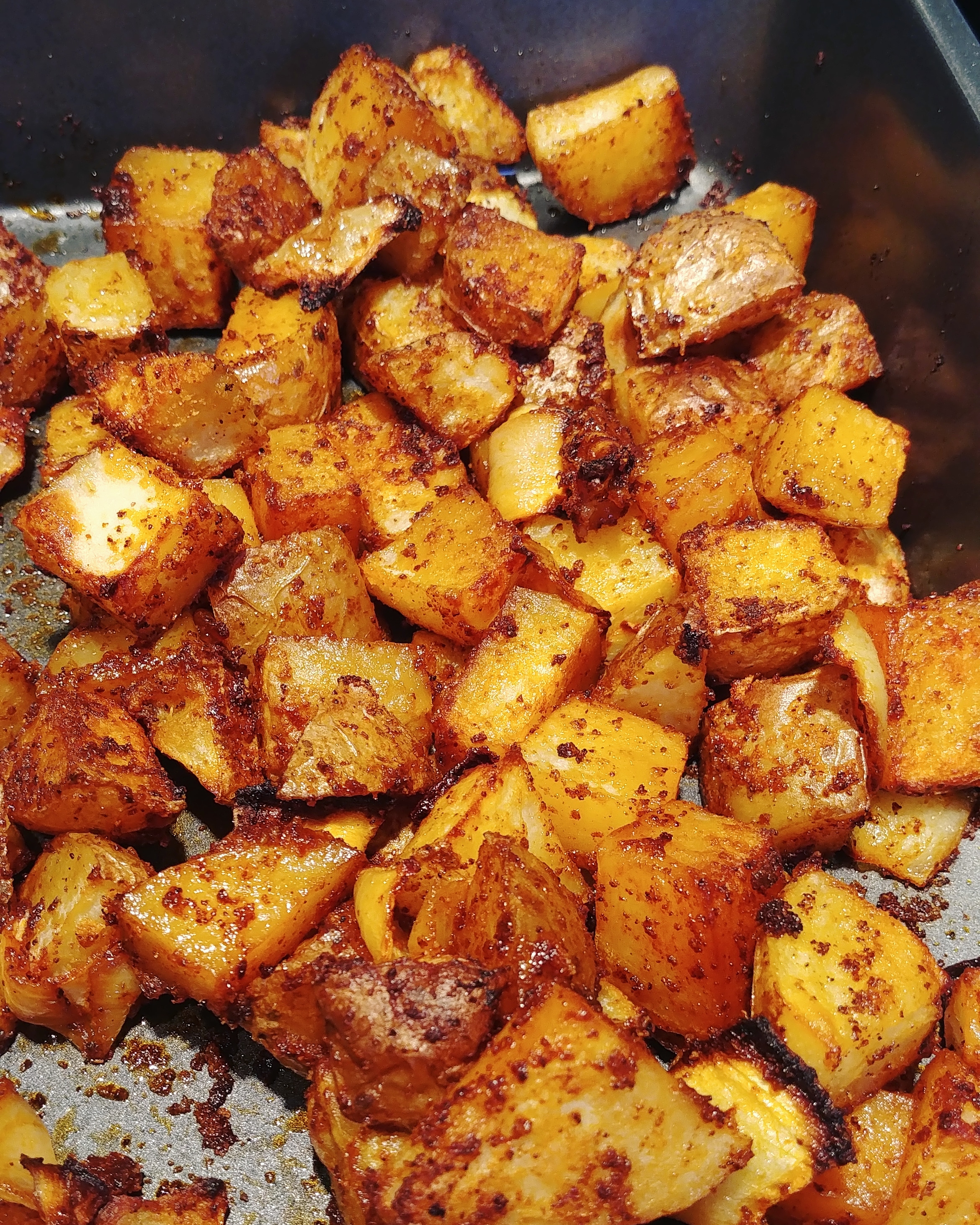 Easy Spicy Roasted Potatoes Recipe Allrecipes