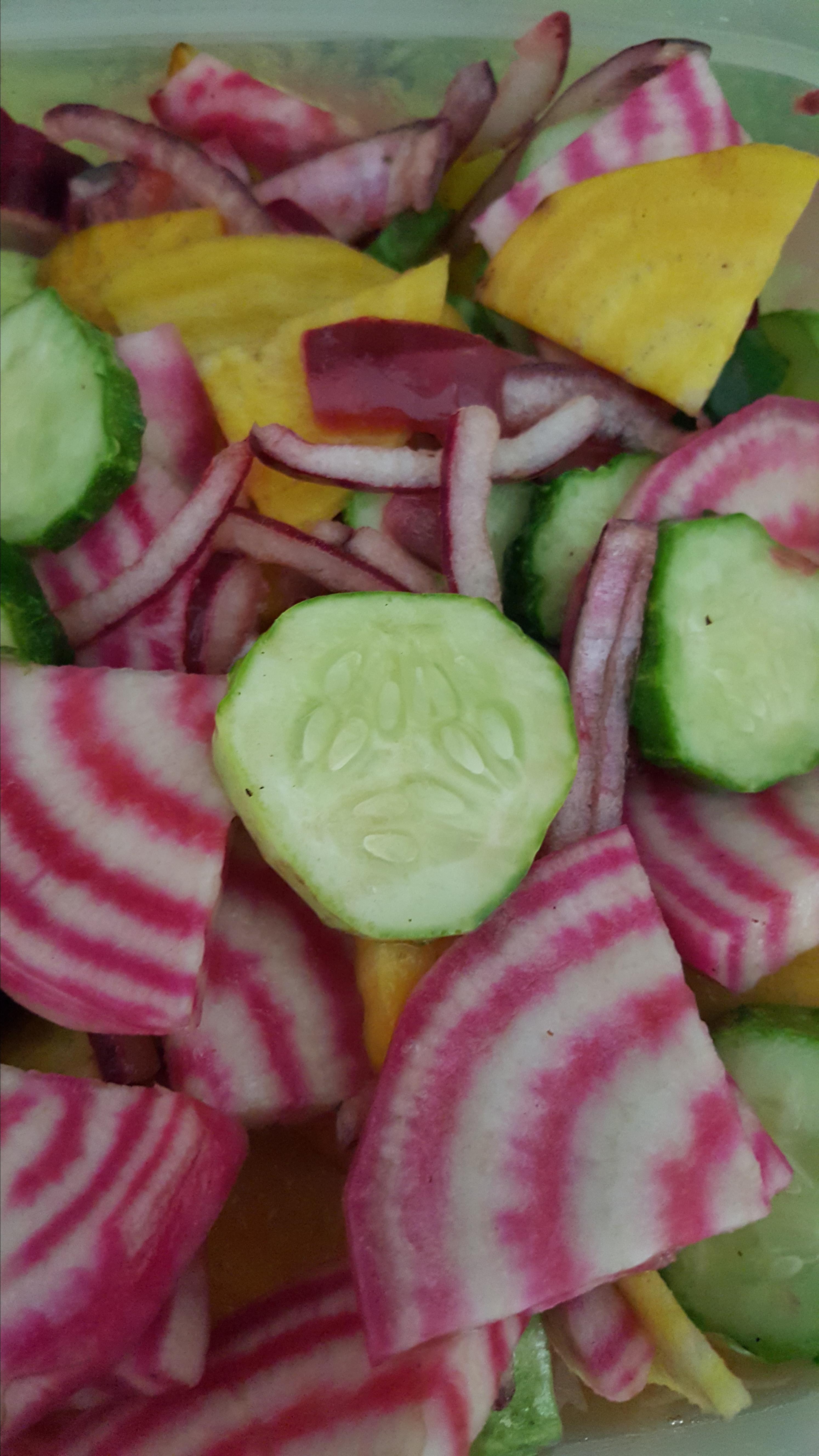 Simple Cucumber and Radish Salad_image