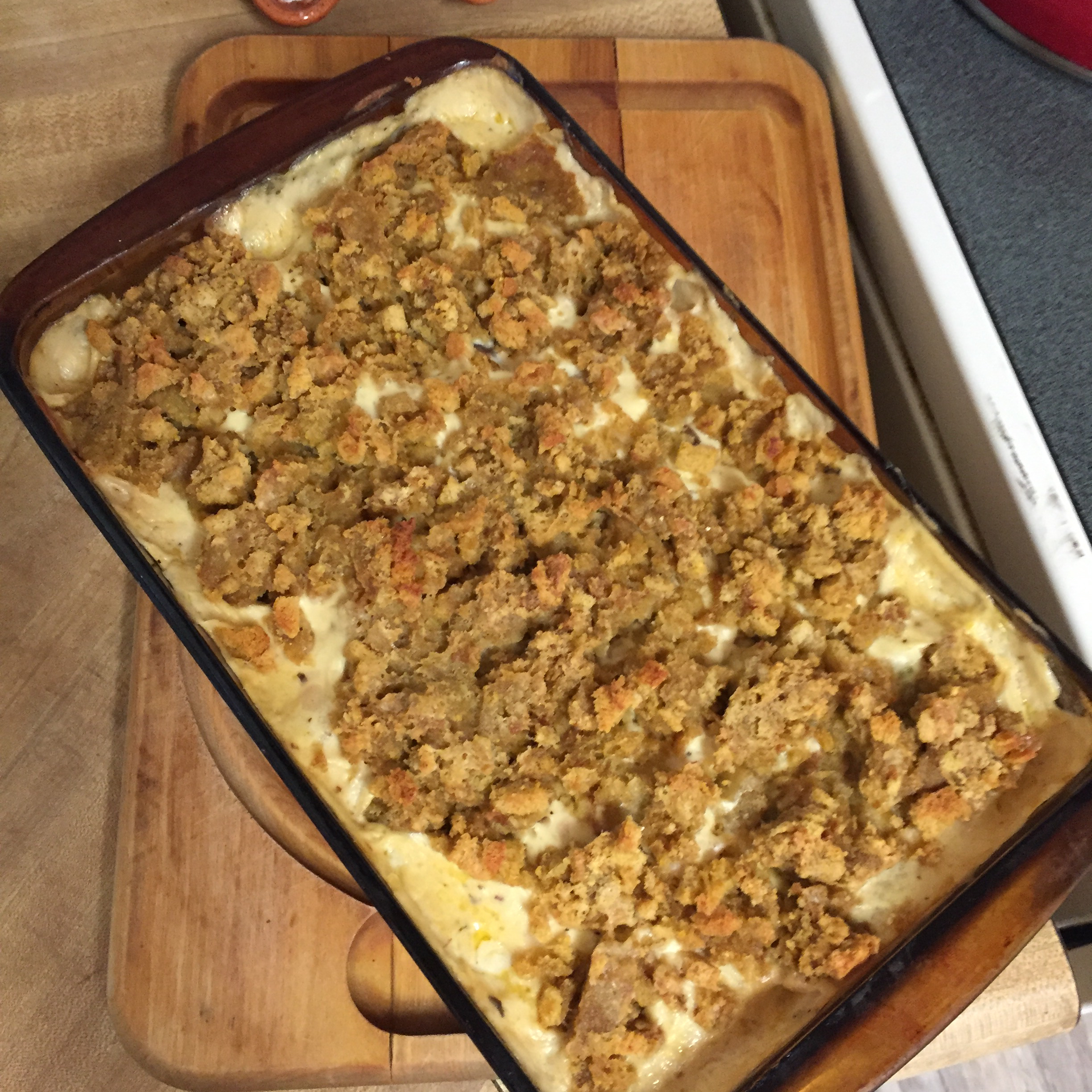 Rotisserie Chicken and Stuffing Casserole Recipe - Allrecipes.com