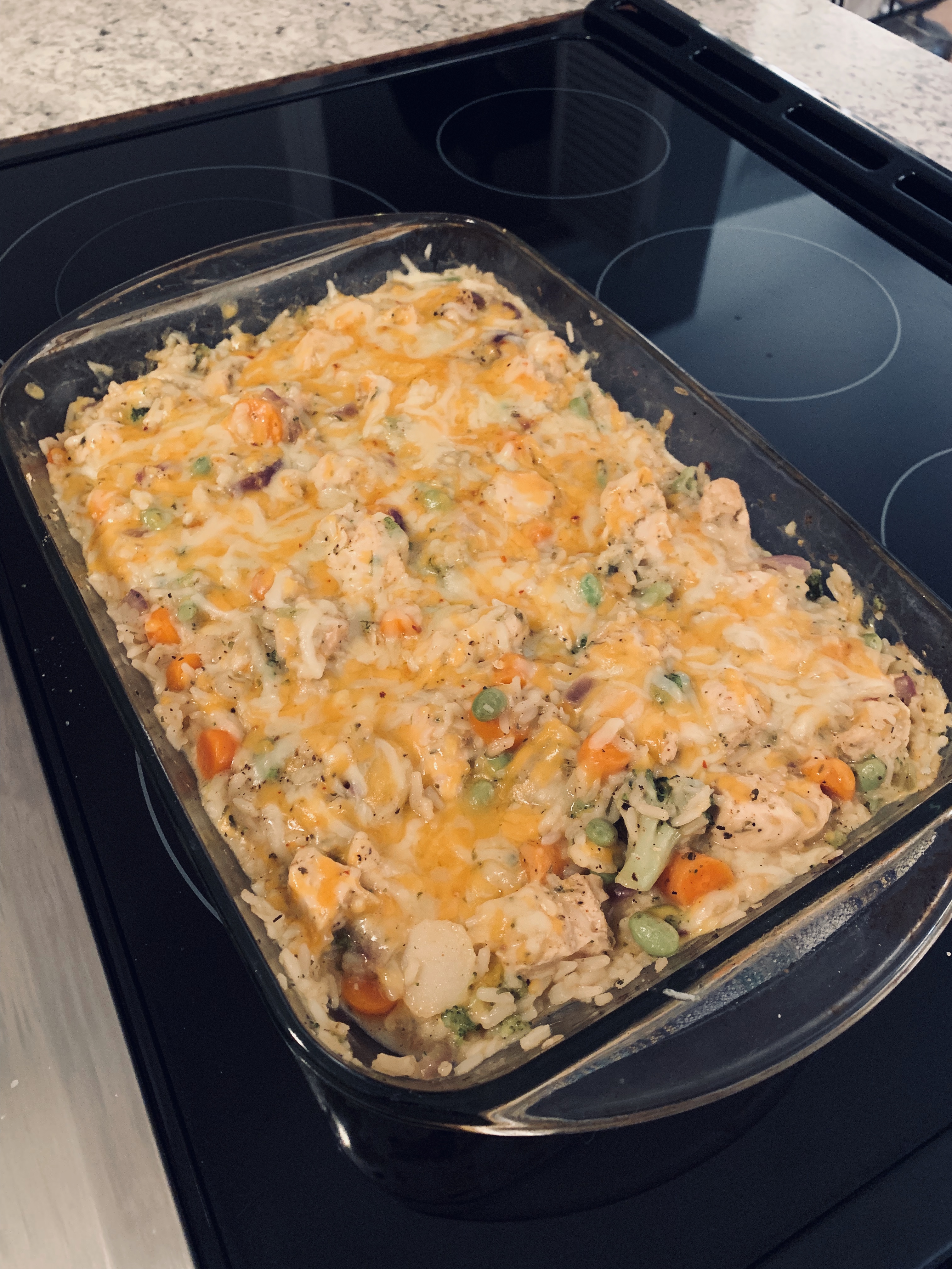 campbells chicken and rice bake